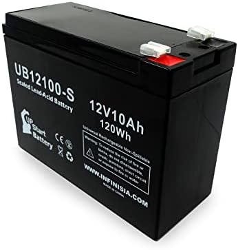 UB12100-S 12V 10Ah Replacement for Razor MX350 Dirt Rocket (Version Battery | 1-8) Replacement Universal Sealed Lead Acid Battery (10000mAh