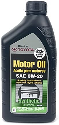Toyota Case of 12 Quarts Full Synthetic 0W-20 Oil