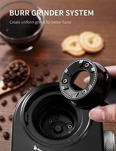 SHARDOR Electric Burr Coffee Grinder 2.0, Automatic Coffee Bean Grinder for Home Use