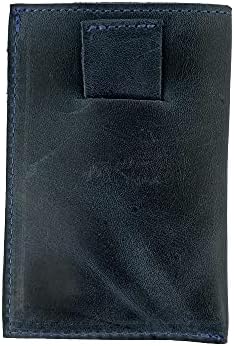 Hide & Drink, Soft Leather Wallet & Card Sleeve, Handmade Includes 101 Year Warranty (Bourbon Brown)