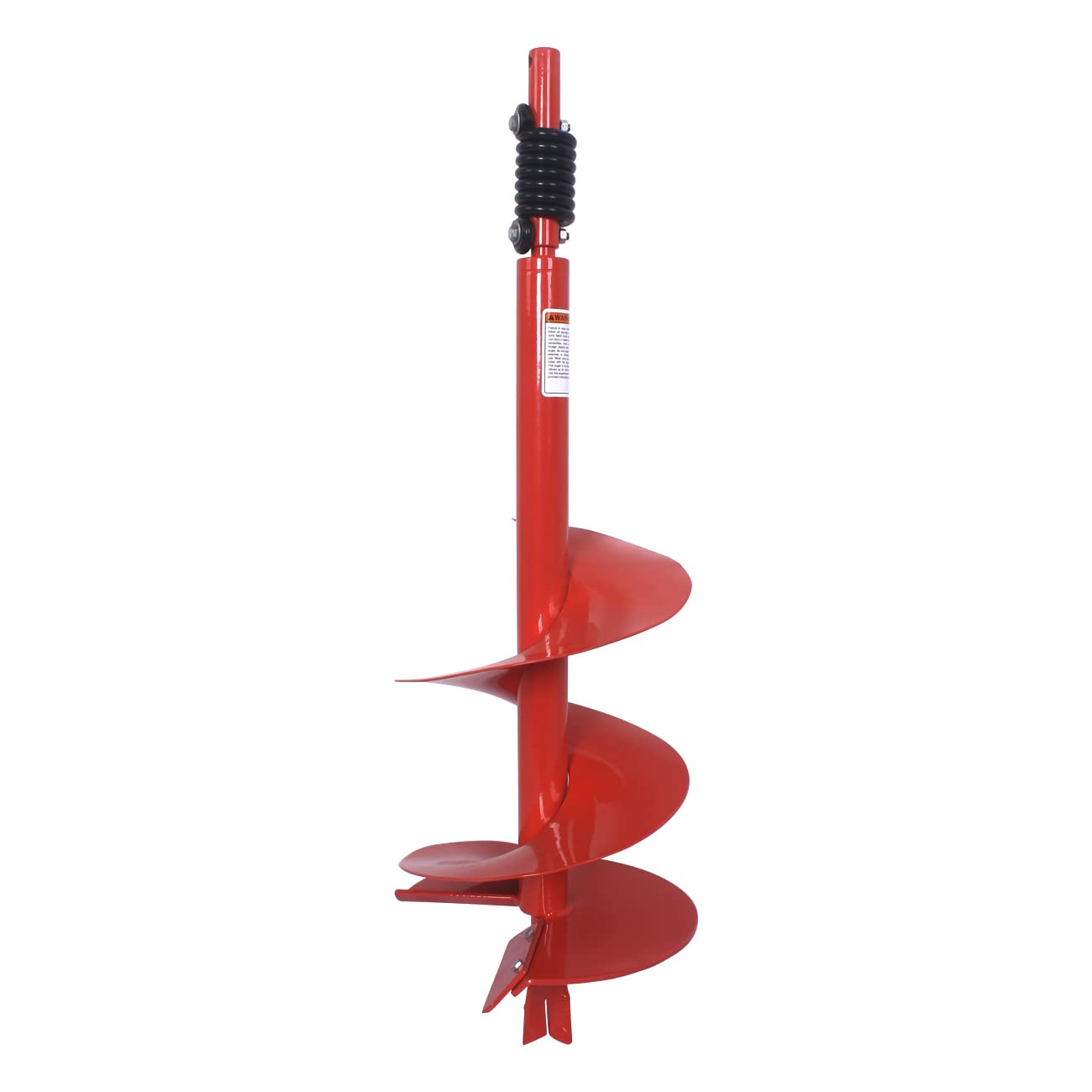 THUNDERBAY 14 Inch Diameter 36 Inch Long Earth Auger Bit with Fishtail Point and Patent Shock Spring