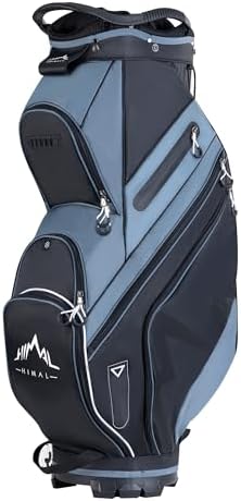 14-Way Golf Cart Bag with Organizer Divider | Full-Length Dividers, Rain Cover Included, Easy-Carry Handles, Club Organization, Cart Compatible