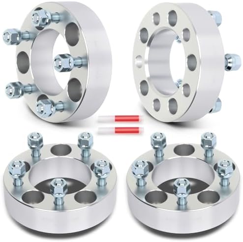 SCITOO 1.5" Wheel Spacers 5x4.5 Fit for NISSAN for Pathfinder 4Pcs Silver