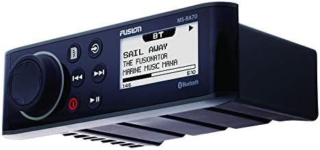 Fusion MS-RA70 Marine Radio System with MS-RA70DC Din Cage