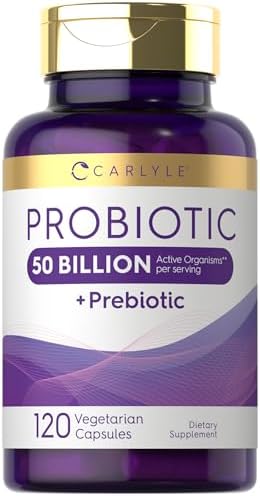 Carlyle Probiotics with Prebiotics | 120 Capsules