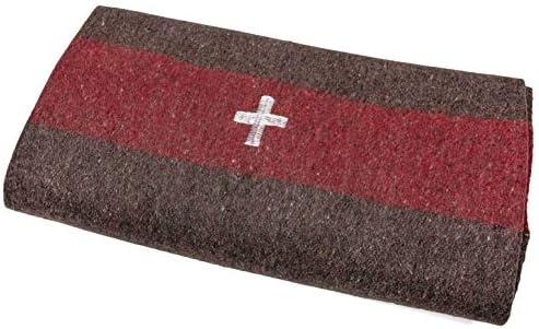 Heavy Duty Swiss Military Wool Blanket Cover, 62" x 88"