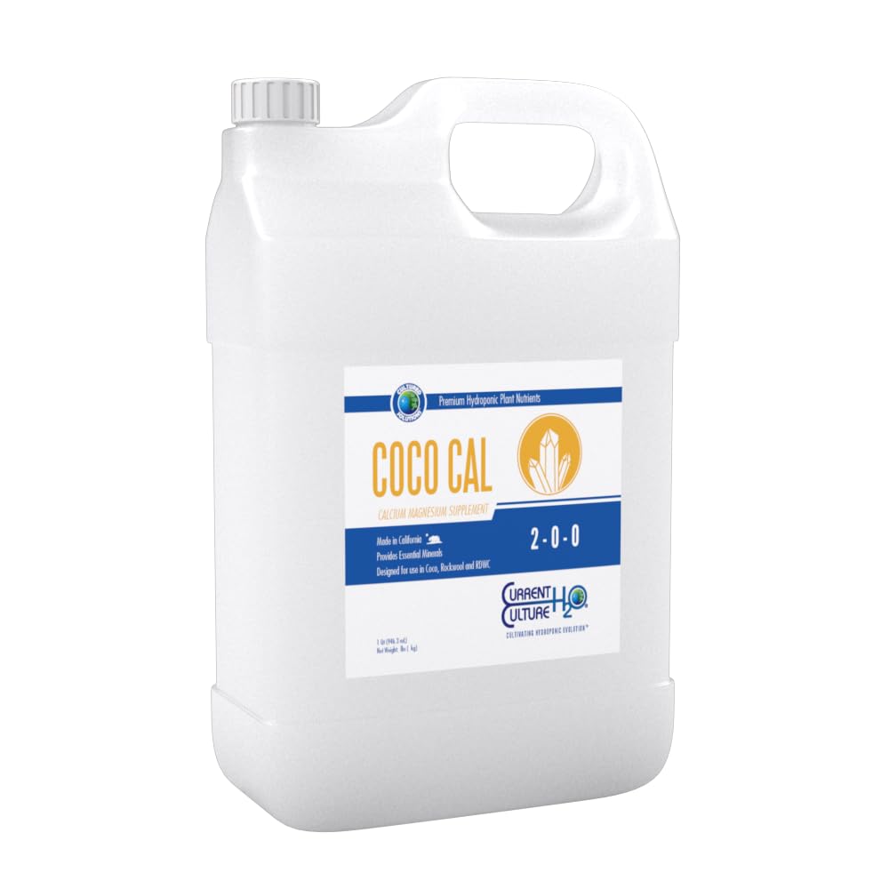 Coco Cal - Cal/Mag - Quart | Pure Liquid Fertilizers | Crystal Clear Blends | Consistently pH Stable | Developed for Hydroponic Applications