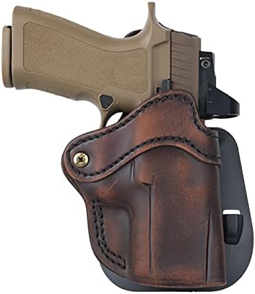 1791 Optic Ready Paddle Holster Fits Glock 45, Walther PDP, CZ P10C, HK VP9
