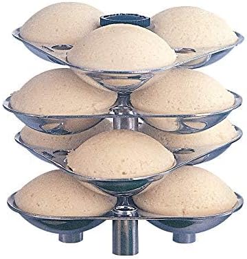 Hawkins Idli Stand for Pressure Cooker, 5-Liter, Small, Metallic