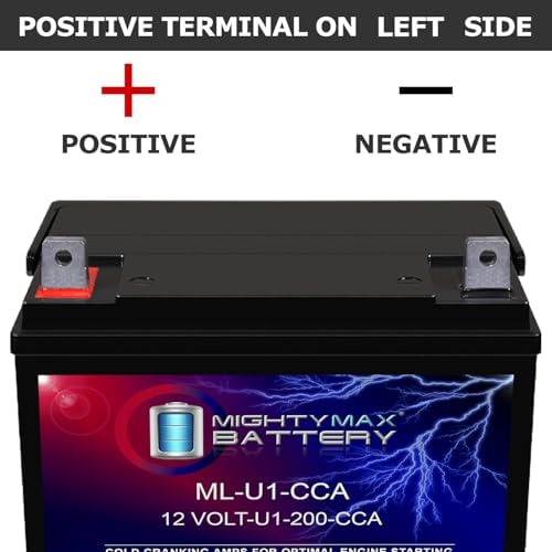 Mighty Max Battery ML-U1 12V 200CCA Battery for Craftsman 25780 Lawn Tractor and Mower