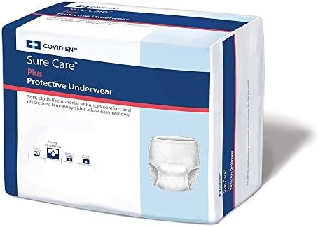 SureCare Sure Care Protective Underwear XXL, Case/48 (4 Bags of 12), White