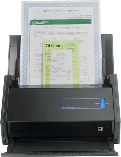 Fujitsu PA03656-B005 Image Scanner ScanSnap iX500 (Renewed)