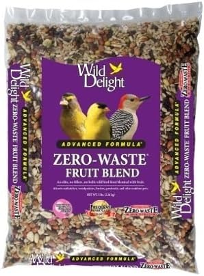 Wild Delight Zero-Waste Fruit Blend Bird Food, 20 Lb