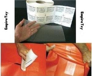RV Camper Awning Canvas Cloth Tent Hole Repair Patch - Tear Aid 6" x 12" Patch A