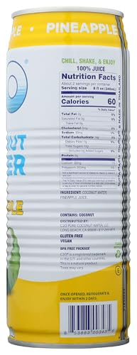 C2O Pure Coconut Water with Pulp, 17.5 Fluid Ounce