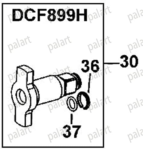 1/2'' N415875 Anvil Assembly Fits DCF899HB DCF899HP Type1-3 Impact Wrench