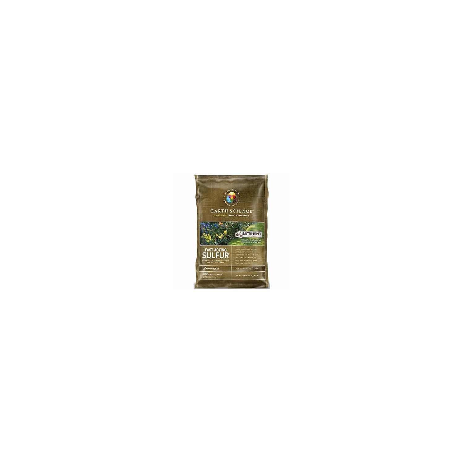 Fast Acting Sulfur For Lawns & Plants, 25-Lbs., Covers 5,000 Sq. Ft.