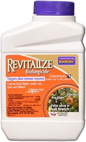 Bonide Revitalize Biofungicide, 16 oz Concentrate Disease Control for Organic Gardening, Controls Blight & Mold
