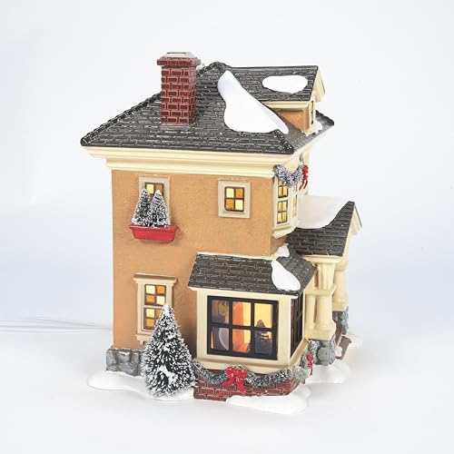 Department 56 Porcelain Snow Village Christmas at Grandma's Lit House