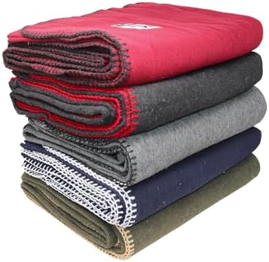 M MCGUIRE GEAR Heavy Duty Wool Blanket, Survival, Emergency, and First Aid Use – Mil-Spec, Fire Retardant