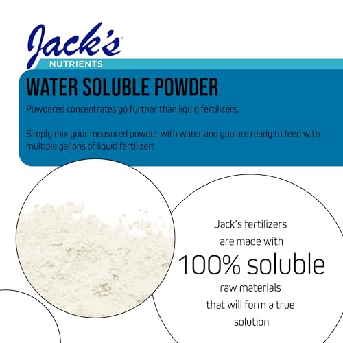 Jack's Nutrients 5-12-26 Part A Water-Soluble Fertilizer, 2.2lb | Part 1 of a 2-Step System, Targeted Micronutrient Package