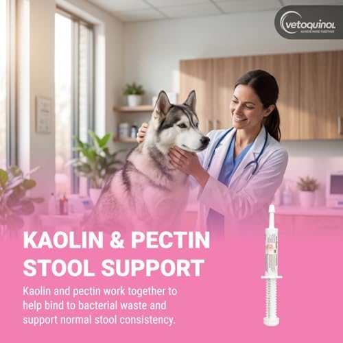 Vetoquinol Pro-Pectalin Oral Paste for Dogs & Cats – Chicken Flavor – Helps Reduce Occasional Loose Stool & Diarrhea, Balance Gut pH, Support Normal Digestion & Intestinal Flora - 30 cc
