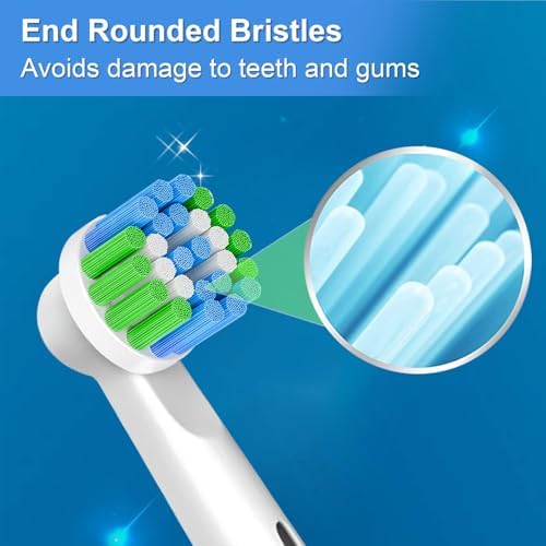 Replacement Toothbrush Heads Compatible with Braun Oral B