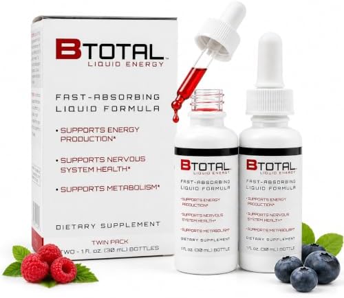 Sublingual Vitamin B Complex Liquid Drops, B12, Berry, 2 fl oz | Fast sublingual liquid B-complex with B12 for energy