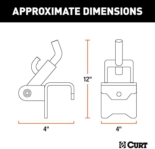 Curt Manufacturing 17208 Wd Hookup Brackets (New Design) 1Pr