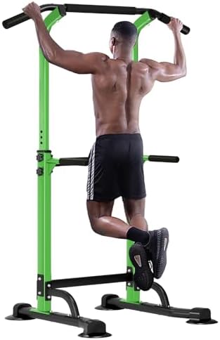 SogesHome Multi-Function Power Tower Pull Up Bar Dip Station for Home Gym