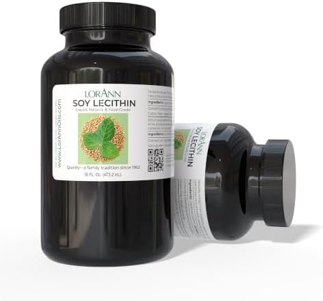 LorAnn Natural Liquid Soy Lecithin, 4 Ounce