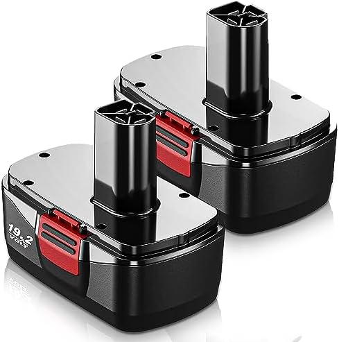 2Pack Upgraded to 4500mAh C3 Replacement for Craftsman 19.2V Battery Ni-MH | Compatible with Craftsman 19.2V Battery 315.115410 315.11485 130279005