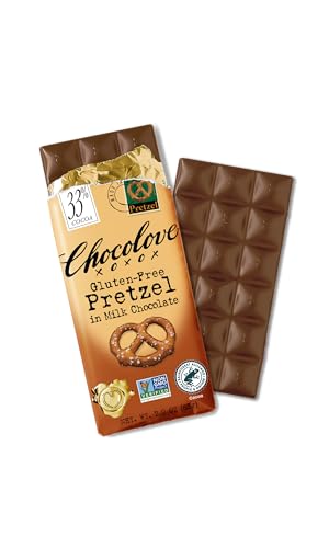 Chocolove Pretzel in Milk Chocolate, - Gluten-Free , 2.9 oz