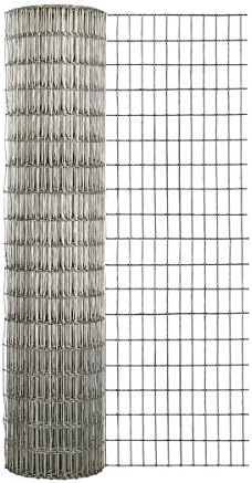 Garden Zone 36 Inches x 25 Feet - 1 x 2-Inch Openings, 14-Gauge - Galvanized Welded Wire Fencing - For Cages and Fencing for Rabbits, Gardens, Cattle Panels