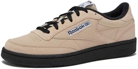 Reebok Club C 85 Mens Tennis Shoes, Casual Fashion White Sneakers for Men