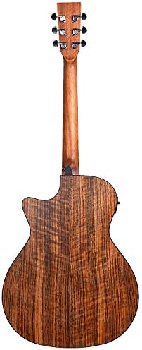 Kadence A06EQ-SC Acoustica 40" Electro Acoustic Guitar | Grand Auditorium Cutaway | AshWood | Built-in Pickup + 2 Band EQ | Includes Bag, Cable, Strap