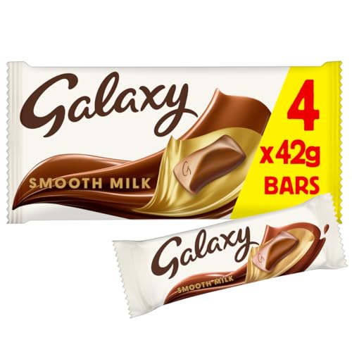Galaxy Smooth Milk Bars Original Galaxy Chocolate Bar Pack Imported From The UK England The Very Best Of British Galaxy Chocolate Bars