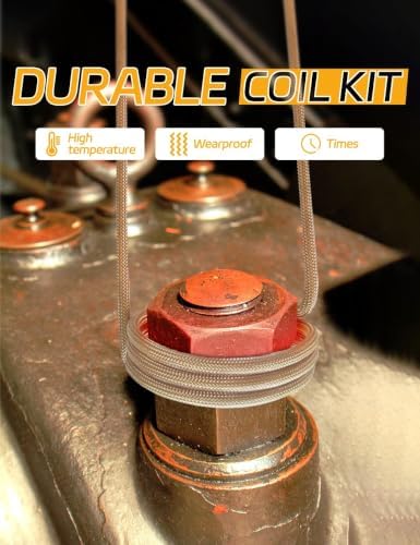 Solary Magnetic Induction Heater Coil - 8Pcs Durable Heating Coils