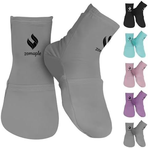 Zomaple Cold Therapy Socks, 2 Gel Packs for Neuropathy & Hot Feet Comfort
