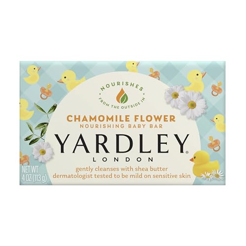 Yardley Oatmeal and Almond Bar Soap, Oatmeal & Almond, 4 Ounce