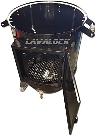 Quick Coal™ fits WSM 18.5 Charcoal Access Door for Weber Smokey Mountain Accessory by LavaLock®