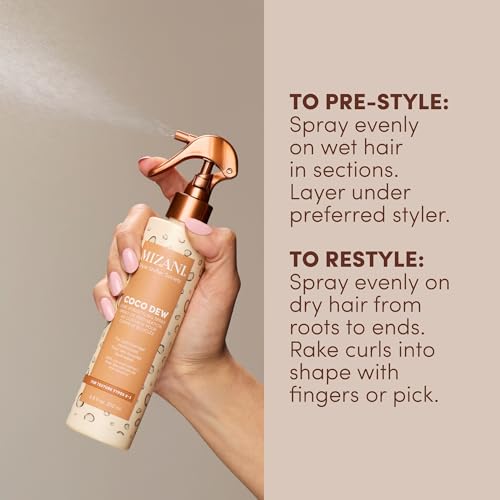 Mizani Style Shifter Coco Dew (P) restyling Spray – For Curly Hair