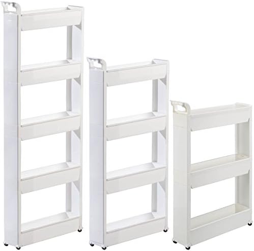 Miles Kimball Slim Storage Cart 4 Tier