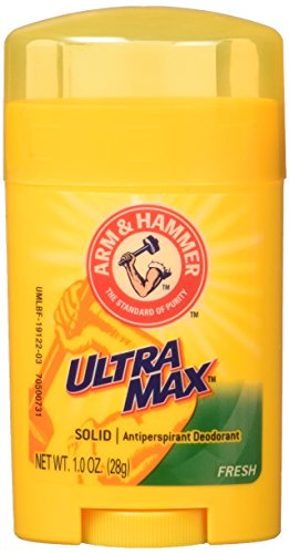 ARM & HAMMER ULTRAMAX Anti-Perspirant Deodorant Invisible Solid Unscented 2.60 oz (Pack of 2)