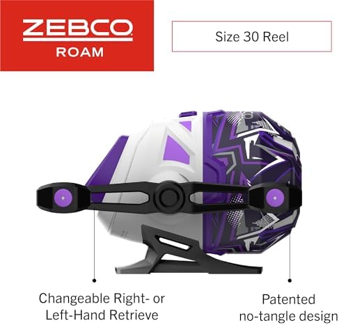 Zebco Roam Spincast Reel and Fishing Rod Combo
