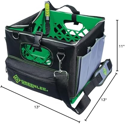 Greenlee 0158-28 Crate Cover Tool Organizer,Black