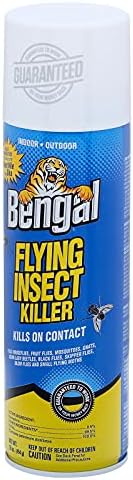 Bengal Flying Insect Killer, Indoor and Outdoor Fly and Mosquito Killer Spray, 16 Oz. Aerosol Can