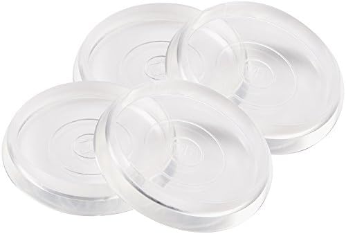 SoftTouch 1-13/16" Round Reusable Furniture Caster Cups for Couches, Chairs, Tables on Carpet or Hard Surfaces