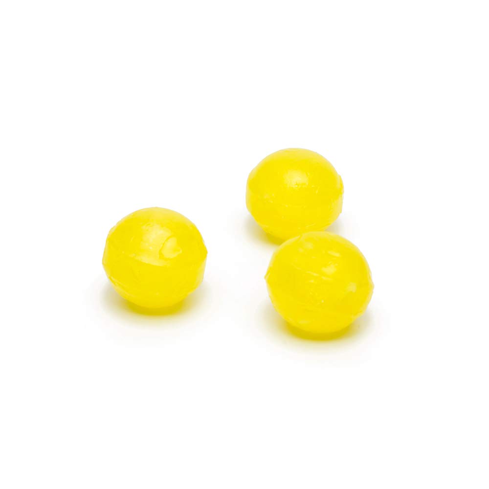 Perle di Sole Italian Lemon Drops Hard Candy Individually Wrapped (7.05 oz) Made with Essential Oils of Amalfi Coast P.G.I. Lemon - Italian Imported Gifts From Italy