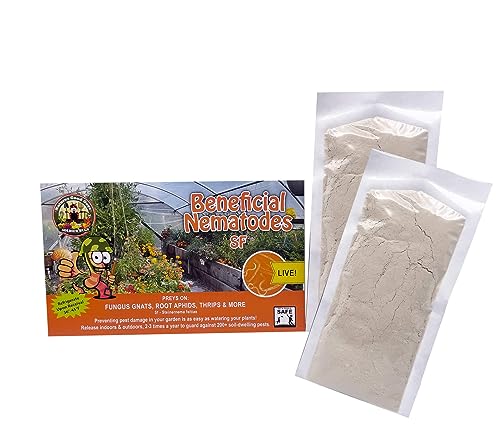 NaturesGoodGuys Beneficial Nematodes Steinernema feltiae SF - 5 Million